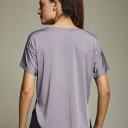 MKH Elevated Essentials Typography Printed Round Neck Relaxed Fit T-shirt image 2