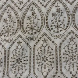 Siyani Clothing Embroidered Pure Cotton Unstitched Dress Material-picture-38