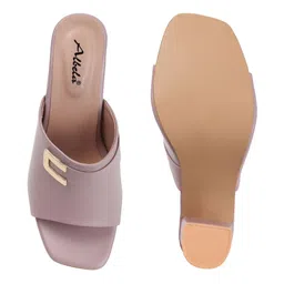 ALBELA Block Mules with Buckles image 4