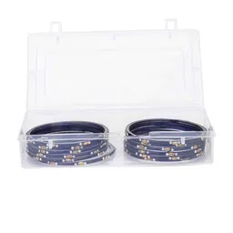SOMIL Set Of 32 Stone-Studded Bangles image 3