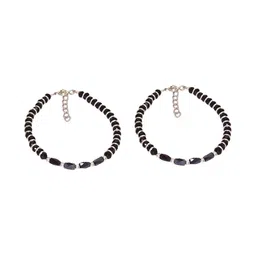 Sahiba Gems Silver-Plated Silver Artificial Stones Bracelet-picture-3
