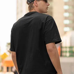 Stitchmeashirt Men Printed Drop-Shoulder Sleeves Activchill T-shirt image 3