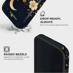 PEEPERLY Unisex iPhone 14 Pro Max Floral Max Cosmic Spells Impact Resistant Back Case image 4