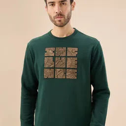 Status Quo Men Printed Round Neck Long Sleeve Sweatshirt image 2