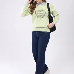 Monte Carlo Women Printed Sweatshirt image 5