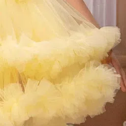 Lagorii Embellished Net Fit & Flare Dress image 4