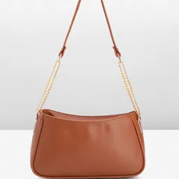 Mast & Harbour Structured Faux Leather Shoulder Bag image 3