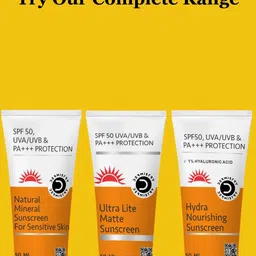 DERMISTRY Ultra Lite Matte Finish Water Based SPF50 Sunscreen-50ml image 2