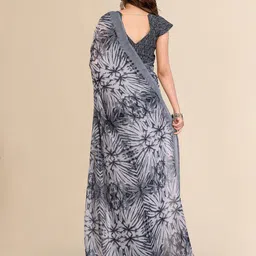 Moda Rapido Abstract Printed Saree With Blouse Piece image 2
