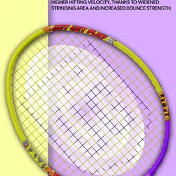 UG SPORTS Set Of 2 Oval Shape Badminton Racquets image 2