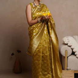 KALINI Woven Design Banarasi Saree image 3