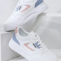 GSTM Girls Round Toe Lace-Ups Sneakers-picture-23