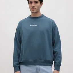 The Roadster Life Co. Printed Detail Oversized Fit Sweatshirt image 4