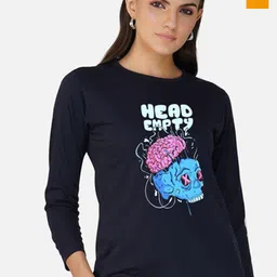 Metronaut Women 2 Printed Bio Finish Applique T-shirt-picture-22
