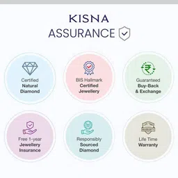 KISNA DIAMOND AND GOLD JEWELLERY Women Floressa 14KT Gold Earring -2.44 g image 3