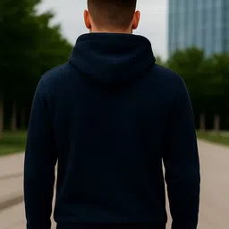 STARFOX Men Graphic Embroidered Hooded Sweatshirt image 4