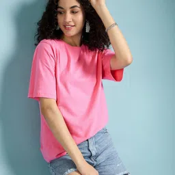 DressBerry Women Drop-Shoulder Sleeves T-shirt image 5