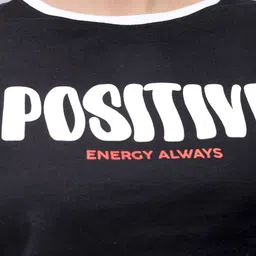 Freehand by The Indian Garage Co Women Printed Extended Sleeves Pockets T-shirt image 5