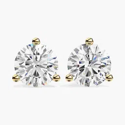 VALANOVA 18 Kt Gold Lab Grown Diamond Earrings -1.4 g-image-80