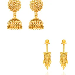 arch fashion Contemporary Jhumkas Earrings-picture-24
