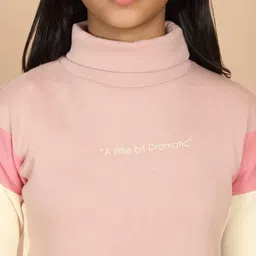 Sweet Dreams Girls Turtle Neck Pullover Sweatshirt image 5