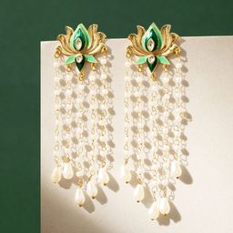 TEEJH Contemporary Drop Earrings-picture-33