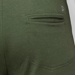 MACHO Men Cotton Relaxed-Fit Loop Knit Track Pants image 3