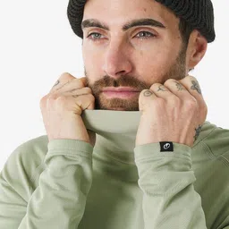 Decathlon Men Warm & Breathable Ski Base Layer BL 500 Turtle Neck Thermal Tops image 5