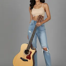 ComfyStyle Pack of 3 Seamless Full Coverage Styled Back Bralette Bra image 2