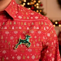 Abeo Green Plated Non-Silver Brooch image 4