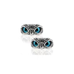 Teeragaj Set Of 2 Owl Adjustable Finger Ring-image-14