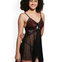 Fihana Net Striped Baby Doll image 5