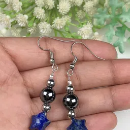 zhupuk Lapis Lazuli And Hematite Jewellery | Natural Gemstone-picture-27
