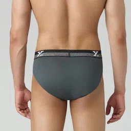 XYXX Pack Of 2 Mid-Rise Basic Briefs XYBRF2PCKN795 image 5