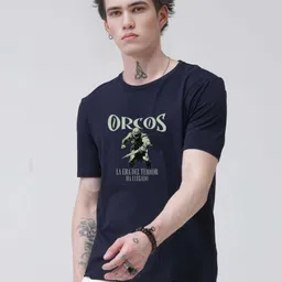Enciger Men Printed Raw Edge T-shirt-picture-26