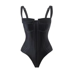 Miss Mosa By Akanksha Deris Swimsuit With Pants In Black image 3