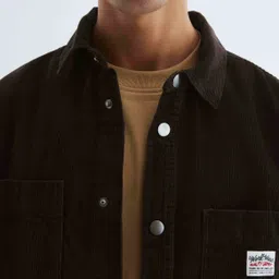 H&M Oversized Cotton Corduroy Shirt image 2