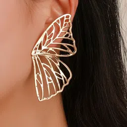 Celestique Korean Butterfly Shaped Studs image 3