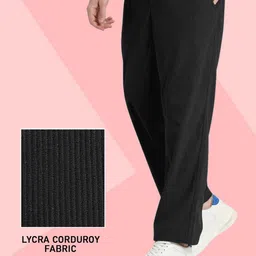 MaverIQ Men Self Design Mid Rise Track Pants image 3