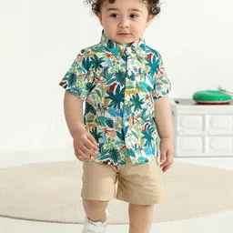 YK Boys Modern Printed Casual Shirt-image-84