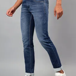 Cantabil Men Jean Heavy Fade Stretchable Jeans image 3