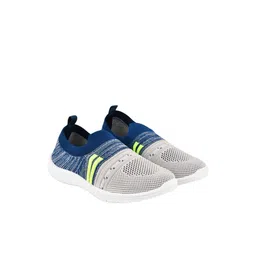 PU-PINE Boys Blue Green Textured Sneakers-image-82