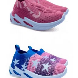 FABBMATE Unisex Kids Colourblocked Slip-On Sneakers-picture-10