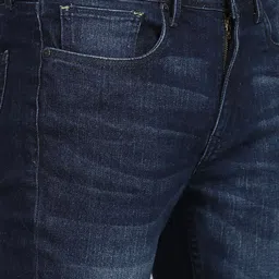 TRIGGER Men Slim Fit Mid-Rise Light Fade Stretchable Jeans image 5