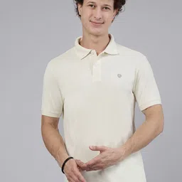 Lux Cozi Men Polo Collar Short Sleeve Lounge T-Shirt-image-10