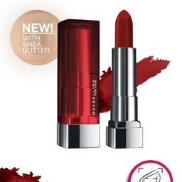 Maybelline New York Color Sensational Creamy Matte Lipstick - 604 Moody Crimson-picture-18