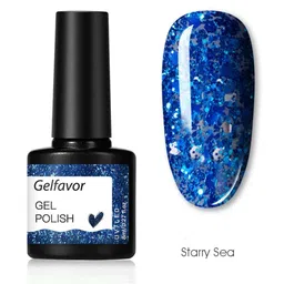 Gelfavor UV / LED Hybrid Gel Nail Polish 8 ml - Starry Sea-image-4
