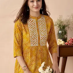 Anouk Women Quirky Printed Thread Work Kurta-picture-10