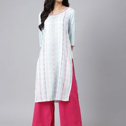 AURELIA Ethnic Motifs Woven Design Kurta-picture-14