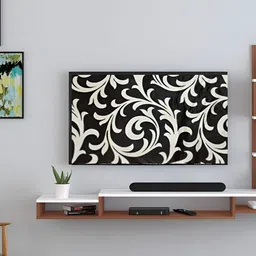 Kalra Magic Grey & White Printed Dustproof & Waterproof 32 Inch Tv Cover-picture-12